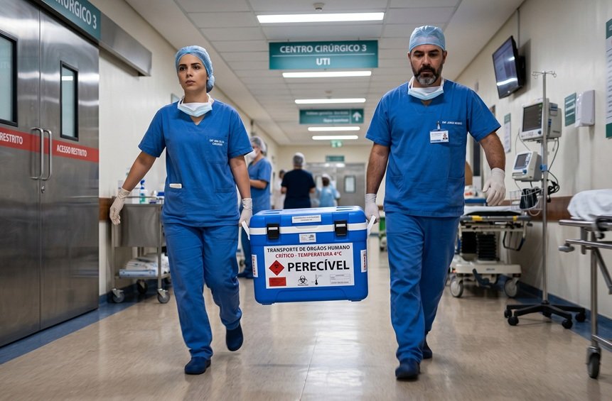 Imagem representativa do transplante de medula óssea no Brasil, ilustrando desafios e acessibilidade.